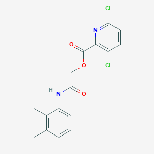 [2-(2,3-Dimethylanilino)-2-oxoethyl] 3,6-dichloropyridine-2-carboxylate