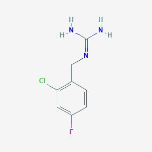 1-(2-Chloro-4-fluorobenzyl)guanidine