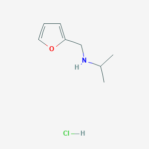 (Furan-2-ylmethyl)(propan-2-yl)amine hydrochloride