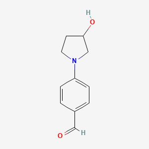 4-(3-Hydroxypyrrolidin-1-yl)benzaldehyde