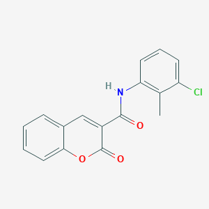 molecular formula C17H12ClNO3 B2887088 N-(3-chloro-2-methylphenyl)-2-oxo-2H-chromene-3-carboxamide CAS No. 78095-68-8