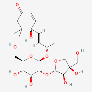 molecular formula C24H40O12 B2887117 7-Z-Trifostigmanoside I CAS No. 1018898-17-3