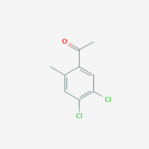 1-(4,5-Dichloro-2-methylphenyl)ethanone