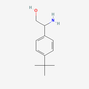 molecular formula C12H19NO B2887188 b-Amino-4-tert-butylbenzeneethanol CAS No. 127428-64-2