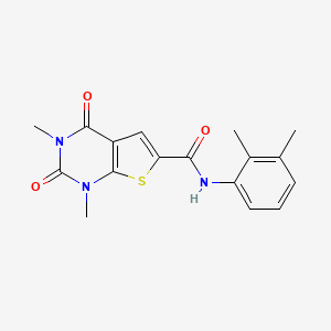 N-(2,3-dimethylphenyl)-1,3-dimethyl-2,4-dioxo-1,2,3,4-tetrahydrothieno[2,3-d]pyrimidine-6-carboxamide