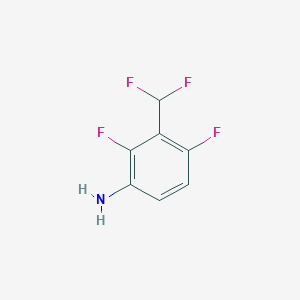 2,4-Difluoro-3-(difluoromethyl)aniline