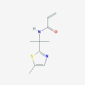 N-[2-(5-Methyl-1,3-thiazol-2-yl)propan-2-yl]prop-2-enamide