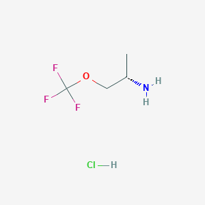 (S)-1-Methyl-2-trifluoromethoxy-ethylamine hydrochloride