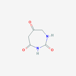 molecular formula C5H6N2O3 B2887321 1,3-Diazepane-2,4,6-trione CAS No. 338756-68-6