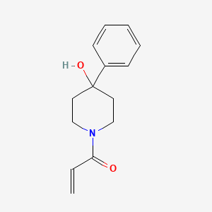 1-(4-Hydroxy-4-phenylpiperidin-1-yl)prop-2-en-1-one