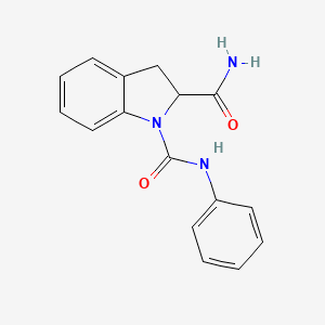 N1-phenylindoline-1,2-dicarboxamide
