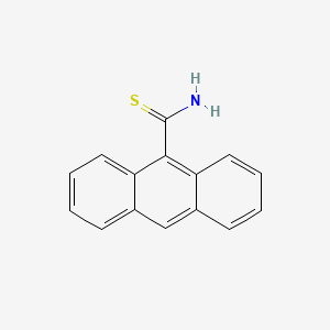 molecular formula C15H11NS B2887362 Anthracene-9-thiocarboxamide CAS No. 1347815-19-3