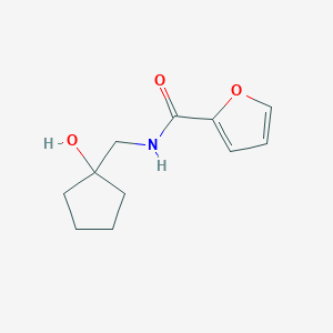 N-((1-hydroxycyclopentyl)methyl)furan-2-carboxamide