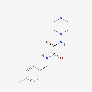N1-(4-fluorobenzyl)-N2-(4-methylpiperazin-1-yl)oxalamide