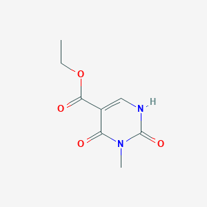 molecular formula C8H10N2O4 B2887425 ethyl 3-methyl-2,4-dioxo-1H-pyrimidine-5-carboxylate CAS No. 154942-22-0