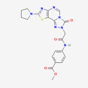 molecular formula C20H19N7O4S B2887452 Chembl4564302 CAS No. 1115960-21-8