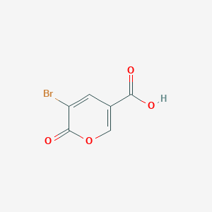 3-bromo-2-oxo-2H-pyran-5-carboxylic acid