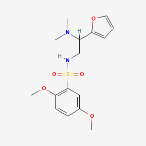 N-(2-(dimethylamino)-2-(furan-2-yl)ethyl)-2,5-dimethoxybenzenesulfonamide
