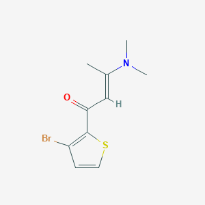 (E)-1-(3-bromothiophen-2-yl)-3-(dimethylamino)but-2-en-1-one