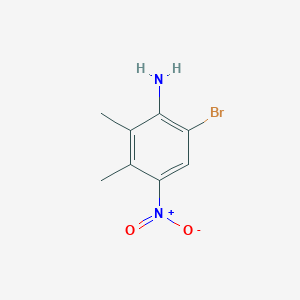 molecular formula C8H9BrN2O2 B2887572 6-Bromo-2,3-dimethyl-4-nitroaniline CAS No. 860570-23-6