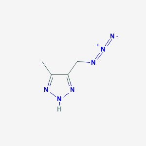 4-(azidomethyl)-5-methyl-2H-triazole