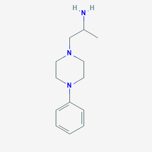 molecular formula C13H21N3 B2887987 1-(4-苯基哌嗪-1-基)丙烷-2-胺 CAS No. 25032-16-0