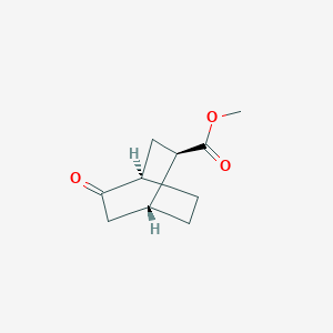 molecular formula C10H14O3 B2888014 Methyl (1R,2R,4R)-rel-5-oxobicyclo[2.2.2]octane-2-carboxylate CAS No. 49826-55-3