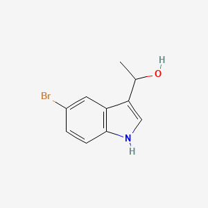 molecular formula C10H10BrNO B2888210 1-(5-bromo-1H-indol-3-yl)ethan-1-ol CAS No. 1553992-62-3