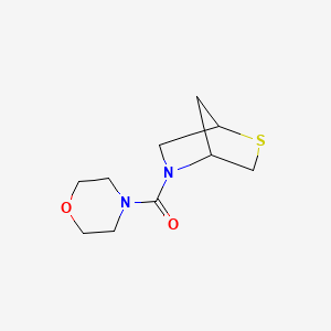 5-(Morpholine-4-carbonyl)-2-thia-5-azabicyclo[2.2.1]heptane