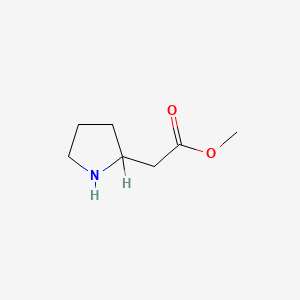 B2888248 2-Pyrrolidineacetic acid, methyl ester CAS No. 111704-98-4; 132482-05-4