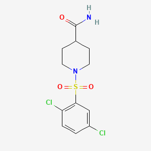 1-[(2,5-Dichlorophenyl)sulfonyl]-4-piperidinecarboxamide