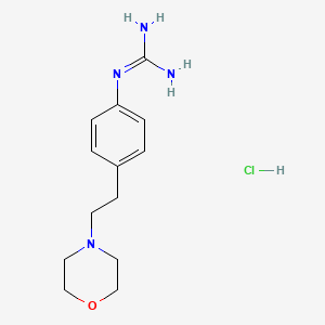 1-(4-(2-Morpholinoethyl)phenyl)guanidine hydrochloride