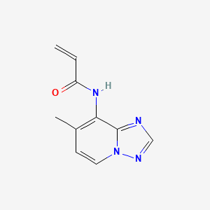 N-(7-Methyl-[1,2,4]triazolo[1,5-a]pyridin-8-yl)prop-2-enamide