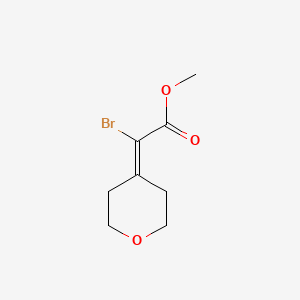 Methyl 2-bromo-2-(oxan-4-ylidene)acetate