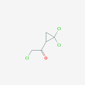 2-Chloro-1-(2,2-dichlorocyclopropyl)ethanone