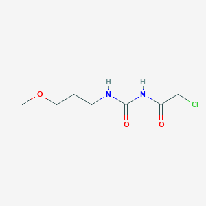 molecular formula C7H13ClN2O3 B2888385 2-chloro-N-(3-methoxypropylcarbamoyl)acetamide CAS No. 746607-54-5