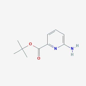 molecular formula C10H14N2O2 B2888429 叔丁基 6-氨基吡啶甲酸酯 CAS No. 1499890-31-1