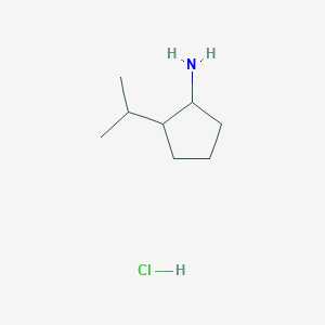 2-(Propan-2-yl)cyclopentan-1-amine hydrochloride