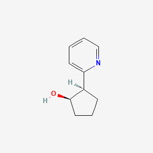 (1R,2R)-2-Pyridin-2-ylcyclopentan-1-ol