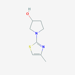 1-(4-Methylthiazol-2-yl)pyrrolidin-3-ol