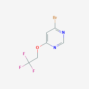 4-Bromo-6-(2,2,2-trifluoroethoxy)pyrimidine