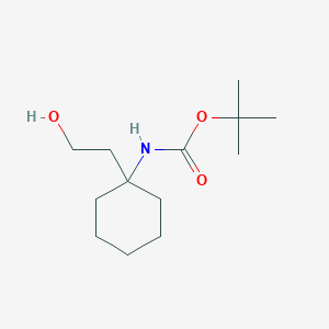 tert-butyl N-[1-(2-hydroxyethyl)cyclohexyl]carbamate