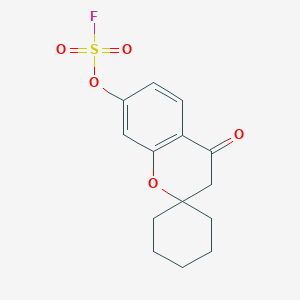 7-Fluorosulfonyloxy-4-oxospiro[3H-chromene-2,1'-cyclohexane]