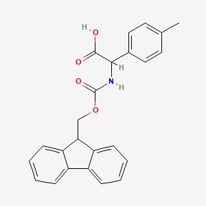 2-{[(9H-fluoren-9-ylmethoxy)carbonyl]amino}-2-(4-methylphenyl)acetic acid