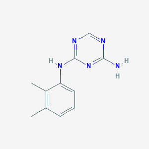 molecular formula C11H13N5 B2888758 N-(2,3-Dimethylphenyl)-1,3,5-triazine-2,4-diamine CAS No. 874780-64-0