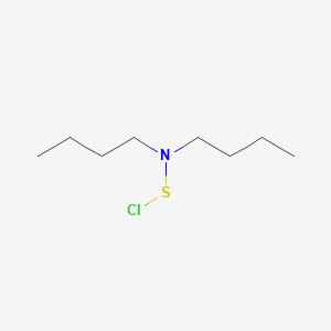 molecular formula C8H18ClNS B028888 Amidosulfenyl chloride, dibutyl- CAS No. 6541-82-8