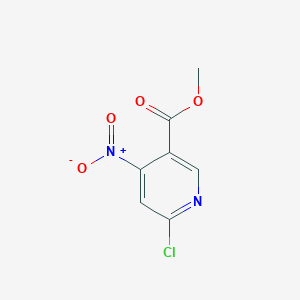 molecular formula C7H5ClN2O4 B2888820 Methyl 6-chloro-4-nitronicotinate CAS No. 1805240-60-1