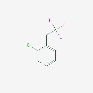 molecular formula C8H6ClF3 B2889013 1-Chloro-2-(2,2,2-trifluoroethyl)benzene CAS No. 145914-05-2