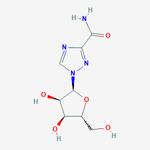 molecular formula C₈H₁₂N₄O₅ B028891 α-利巴韦林 CAS No. 57198-02-4