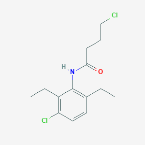 4-chloro-N-(3-chloro-2,6-diethylphenyl)butanamide
